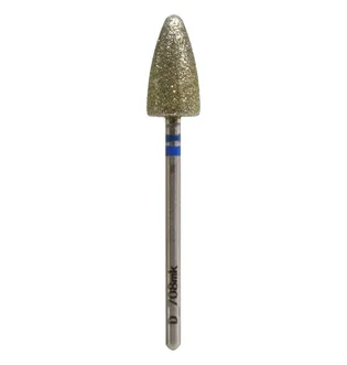 Diamond Nail Drill Bit Nisima, Cone D_708mK, 8 mm, blue