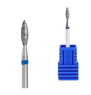 Diamond Drill Bit Kraken Nails, flame, with blue notch, 2.2×7.5 mm