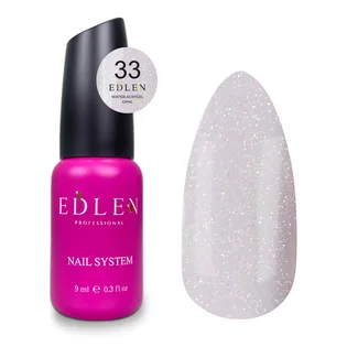 Акрил-гель для нігтів Edlen Water Acrygel Opal #33, 9 мл