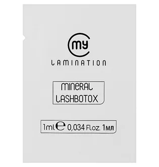 Мінеральний засіб для ламінування My Lamination Mineral Lashbotox, в саше, 1 мл