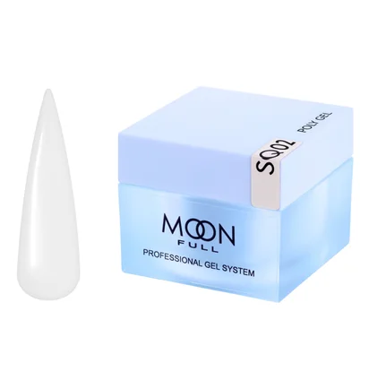 Poligel Moon Full do przedłużania paznokci #SQ02, 30 ml