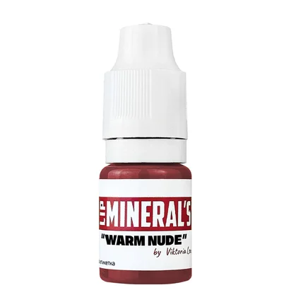 Lip Tattoo Pigment The Mineral, Warm Nude, 6 ml