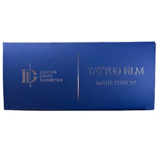 Захисна плівка для загоєння тату Dr. Gritz Matte Tattoo Film Premium Edition, 10×15 см