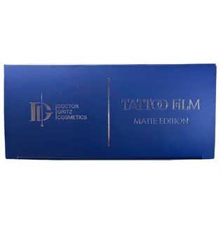 Захисна плівка для загоєння тату Dr. Gritz Matte Tattoo Film Premium Edition, 10×15 см