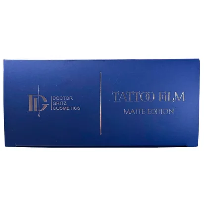 Захисна плівка для загоєння тату Dr. Gritz Matte Tattoo Film Premium Edition, 10×15 см