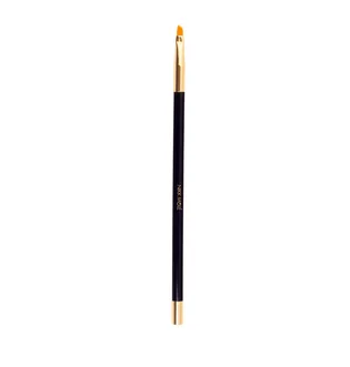 Узкая плоская кисть для окрашивания бровей Nikk Mole Golden Black #13