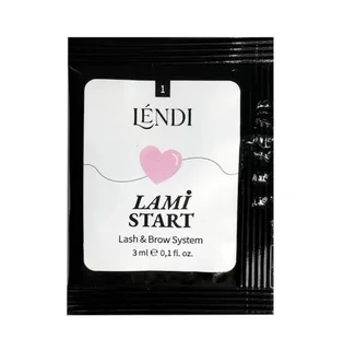 Засіб для ламінування вій та брів Lendi Lami Like Lami Start #1, 3 мл