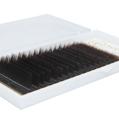 Dark Brown Lashes Sculptor Gold, curl C, thickness 0.07, length 7-14 mm, 28 lines