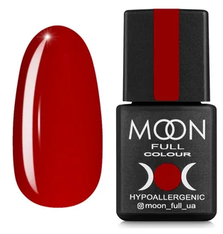 Lakier hybrydowy Moon Full Ferrari #807, czerwono-malinowy, 8 ml