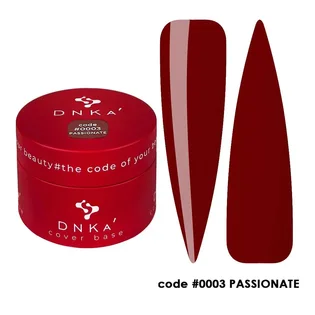 Kauczukowa baza kamuflująca DNKa' French #0003 Passionate, słoiczek, 30 ml
