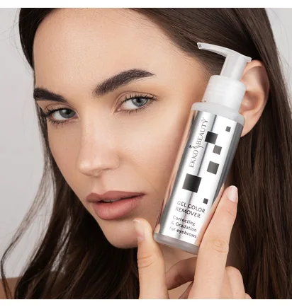 Гелевий ремувер для видалення фарби та хни Ekko Beauty Gel Color Remover, 100 мл