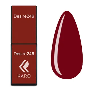 Гель-лак кольоровий Karo Desire #246, 8 мл