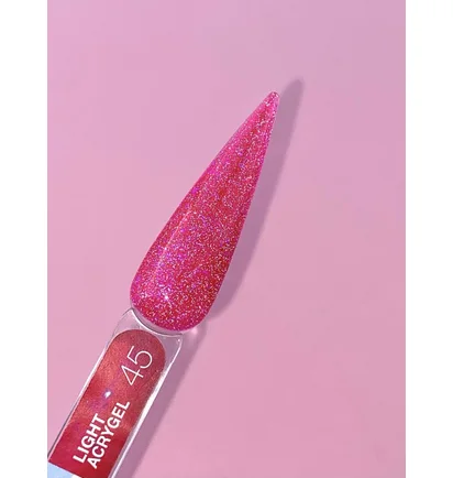Гель для зміцнення та донарощування нігтів Luna Moon Light Acrygel #45, 13 мл