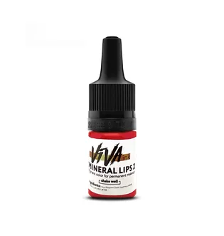 Lip Tattoo Pigment Viva Mineral 2/M, Peach Red, 6 ml