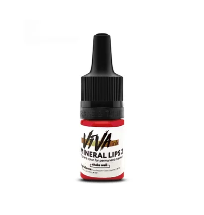 Lip Tattoo Pigment Viva Mineral 2/M, Peach Red, 6 ml