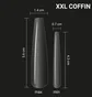 Набір типс для нарощування нігтів Adore Professional SPLETNIца XXL Gel Tips Coffin, 240 шт