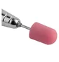 Corundum Sanding Caps for pedicure drill bit, Rounded Cylinder, 16×25 mm, 80 grit