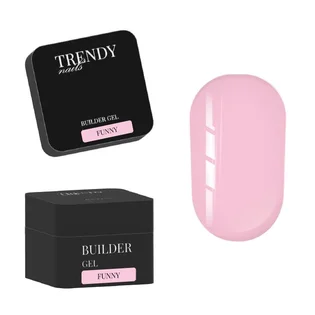 Żel do przedłużania Trendy Nails, Funny, HEMA/TPO free, 30 ml