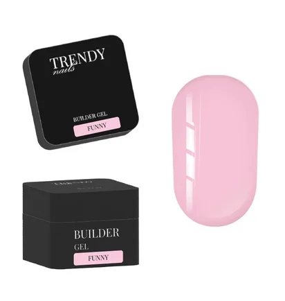 Żel do przedłużania Trendy Nails, Funny, HEMA/TPO free, 30 ml