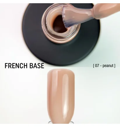 Камуфлююча база Adore Professional French Base №07 Peanut, 15 мл