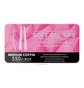 Гелеві тіпси Soft Gel Tips Medium Coffin #5, прозорі, 550 шт