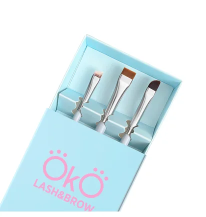 Набір пензликів OKO Lash&Brow Flawless Brows