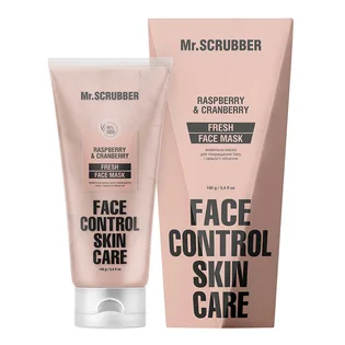 Odżywcza maska do twarzy Mr.Scrubber Fresh Face Control dla kolorytu i świeżości, 100 ml