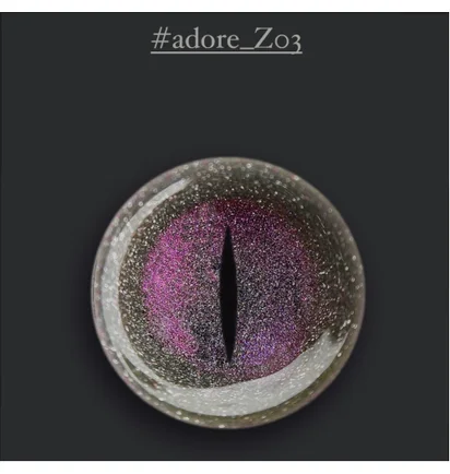 Гель-лак для нігтів Adore Professional Cat's Eye Reflective Z-03, 8 мл
