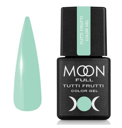Lakier hybrydowy Moon Full Tutti Frutti Color #927, pastelowo-zielony, 8 ml