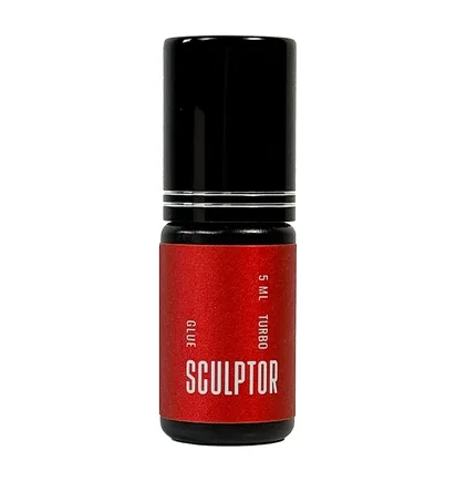 Klej do przedłużania rzęs Sculptor, Turbo, 5 ml