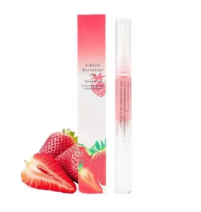 Олія для нігтів та кутикули Honey Nail Cuticle Revitalizer Oil, Strawberry, 3 мл