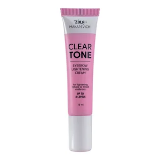 Krem do rozjaśniania brwi ZOLA x Makarevich Clear Tone, 15 ml
