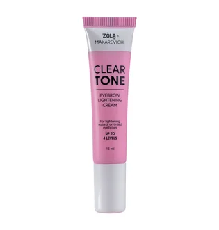 Krem do rozjaśniania brwi ZOLA x Makarevich Clear Tone, 15 ml