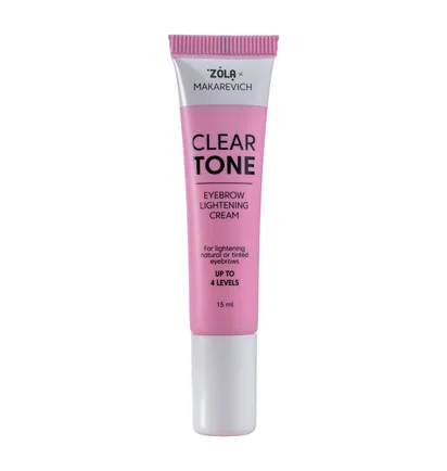 Krem do rozjaśniania brwi ZOLA x Makarevich Clear Tone, 15 ml