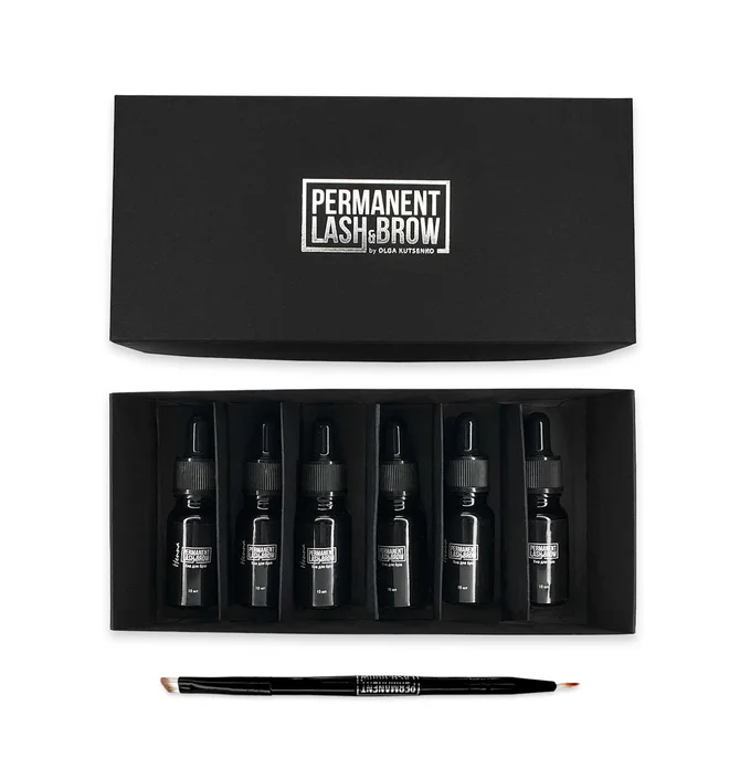 Набор хны для бровей Permanent Lash&Brow Standard, 6×10 г