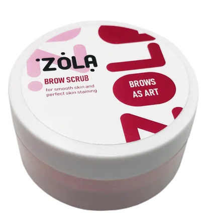 Скраб для брів ZOLA, міні, 50 мл