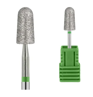 Diamond Drill Bit Kraken Nails, rounded cone, with green notch, 4.0×8.0 mm