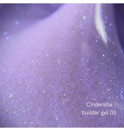 Гель для нарощування нігтів Nails Of The Day Builder Gel Cinderella #03, 15 мл