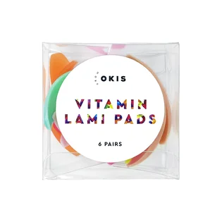 Набір валиків для ламінування вій Okis Vitamin Lami Pads, 6 пар
