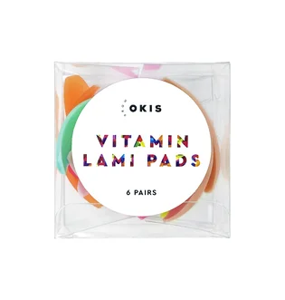Набор валиков для ламинирования ресниц Okis Vitamin Lami Pads, 6 пар