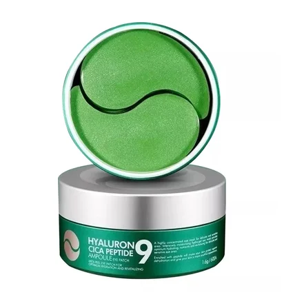Заспокійливі гідрогелеві патчі Medipeel Peptide 9 Hyaluron Cica Ampoule Eye Patch, 60 шт