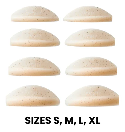 Набір валиків для ламінування вій Wona Absolut Silicone Pads, 8 пар