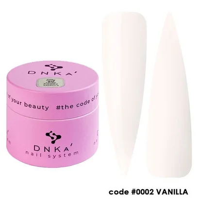Гель-желе для нарощування нігтів DNKa' Jelly Gel #0002 Vanilla, 15 мл