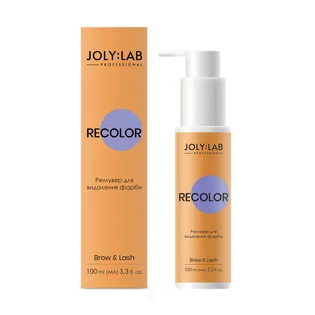 Ремувер для видалення фарби та хни JolyLab Recolor, 100 мл