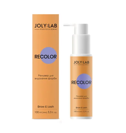 Ремувер для видалення фарби та хни JolyLab Recolor, 100 мл