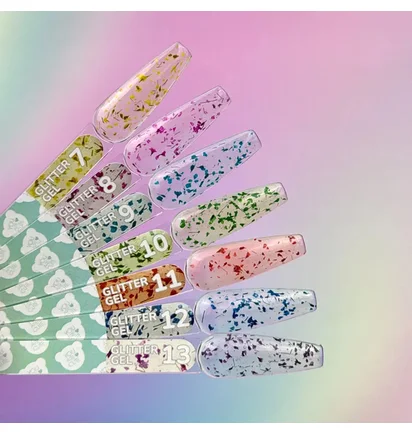 Блискітки для нігтів YouAreCute Glitter Gel, #12, 5г