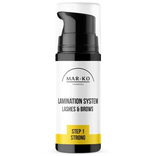 Засіб для ламінування вій та брів Mar-Ko Strong Lashes & Brow Step 1, 10 мл