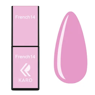 Гель-лак кольоровий Karo French #014, 8 мл