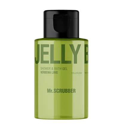Гель для душу Mr.Scrubber Jelly Bubbles, Verbena Lime, 100 мл