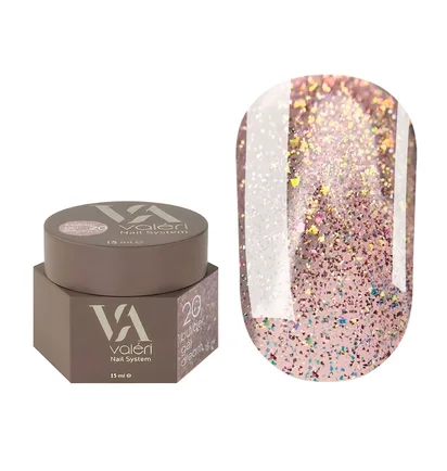 Гель Valeri Builder Gel Dream #20, 15 мл